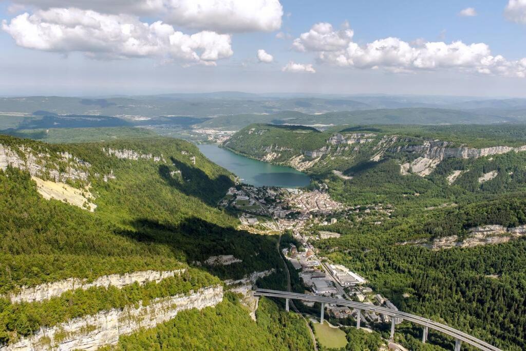 Joli Appartement En Face De Lac Нантюа Екстер'єр фото